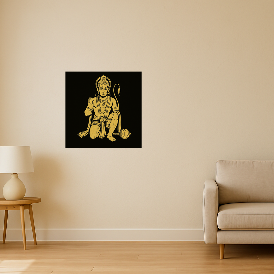 Golden Hanuman