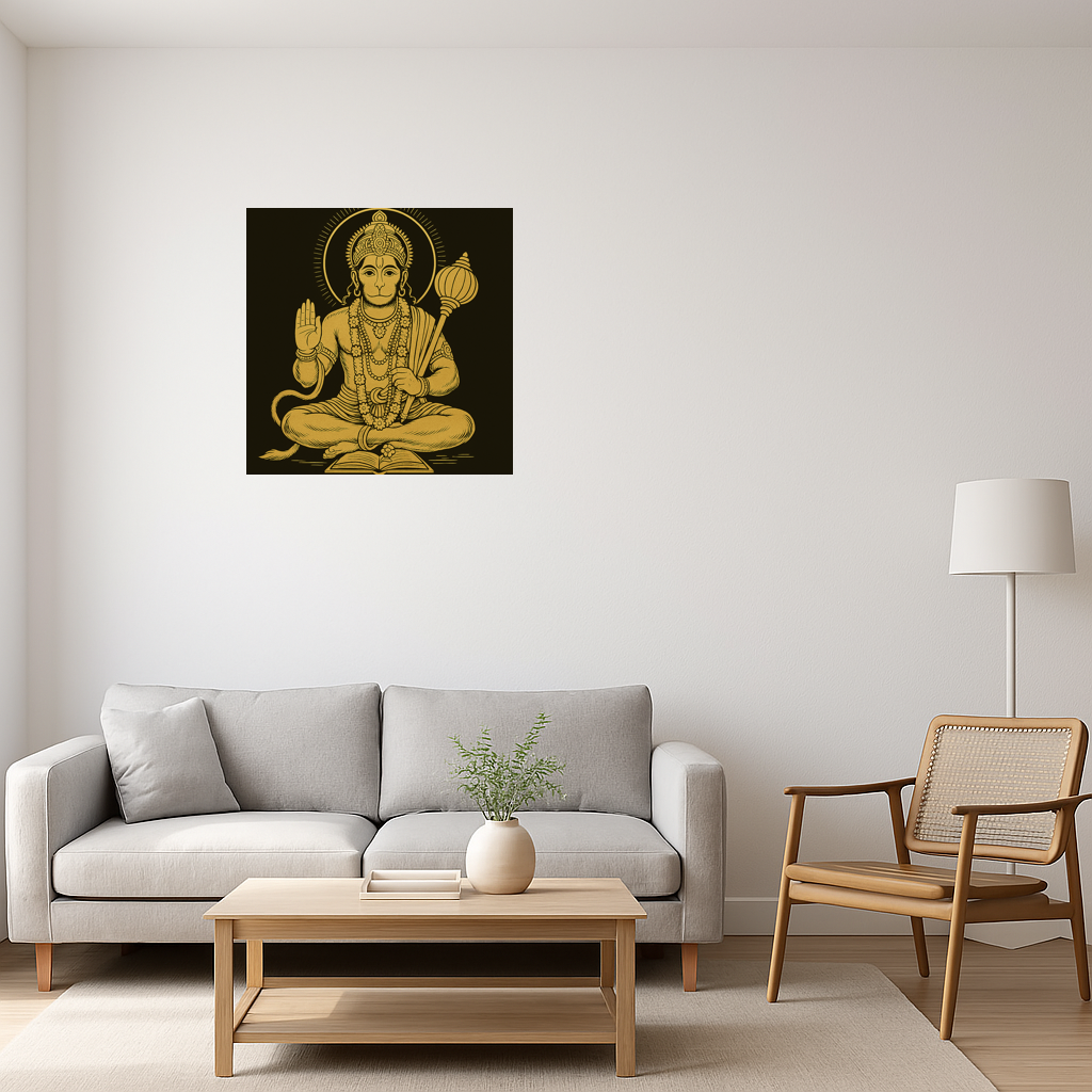 Hanuman with Gada