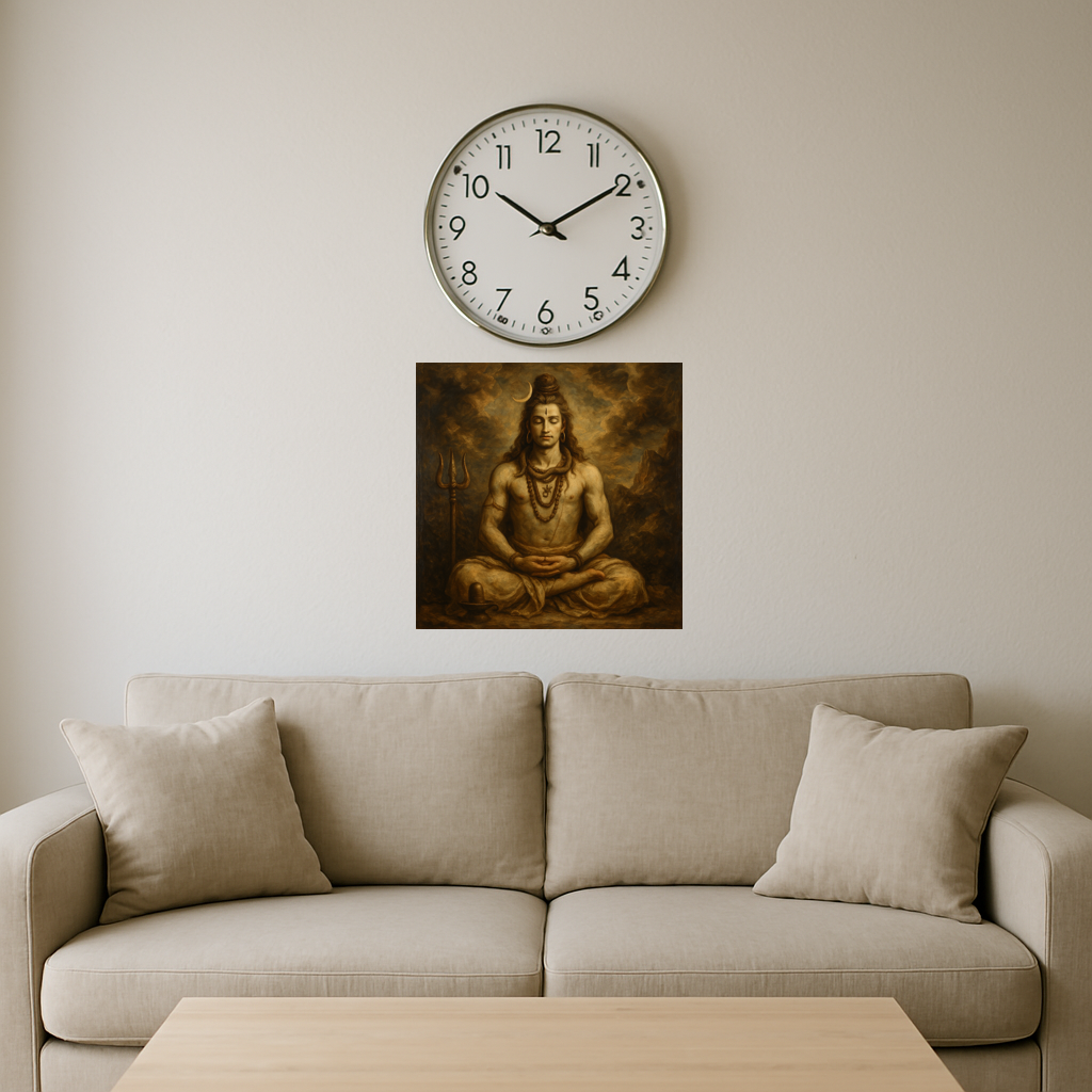 Lord Shiva Meditating