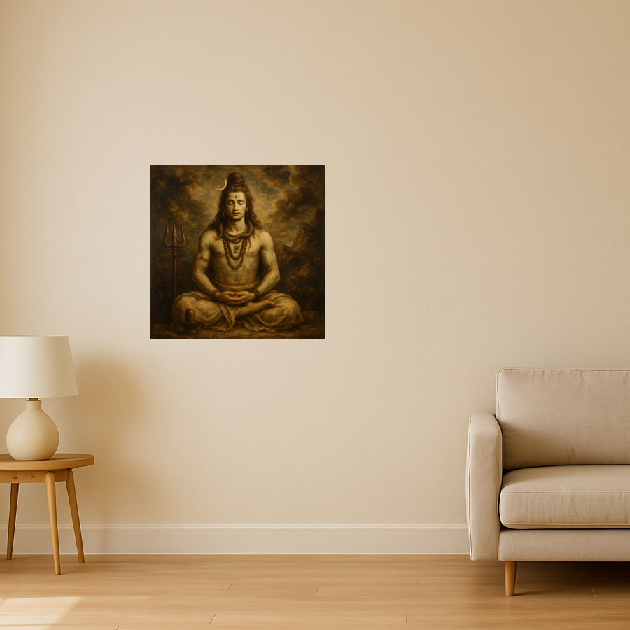 Lord Shiva Meditating