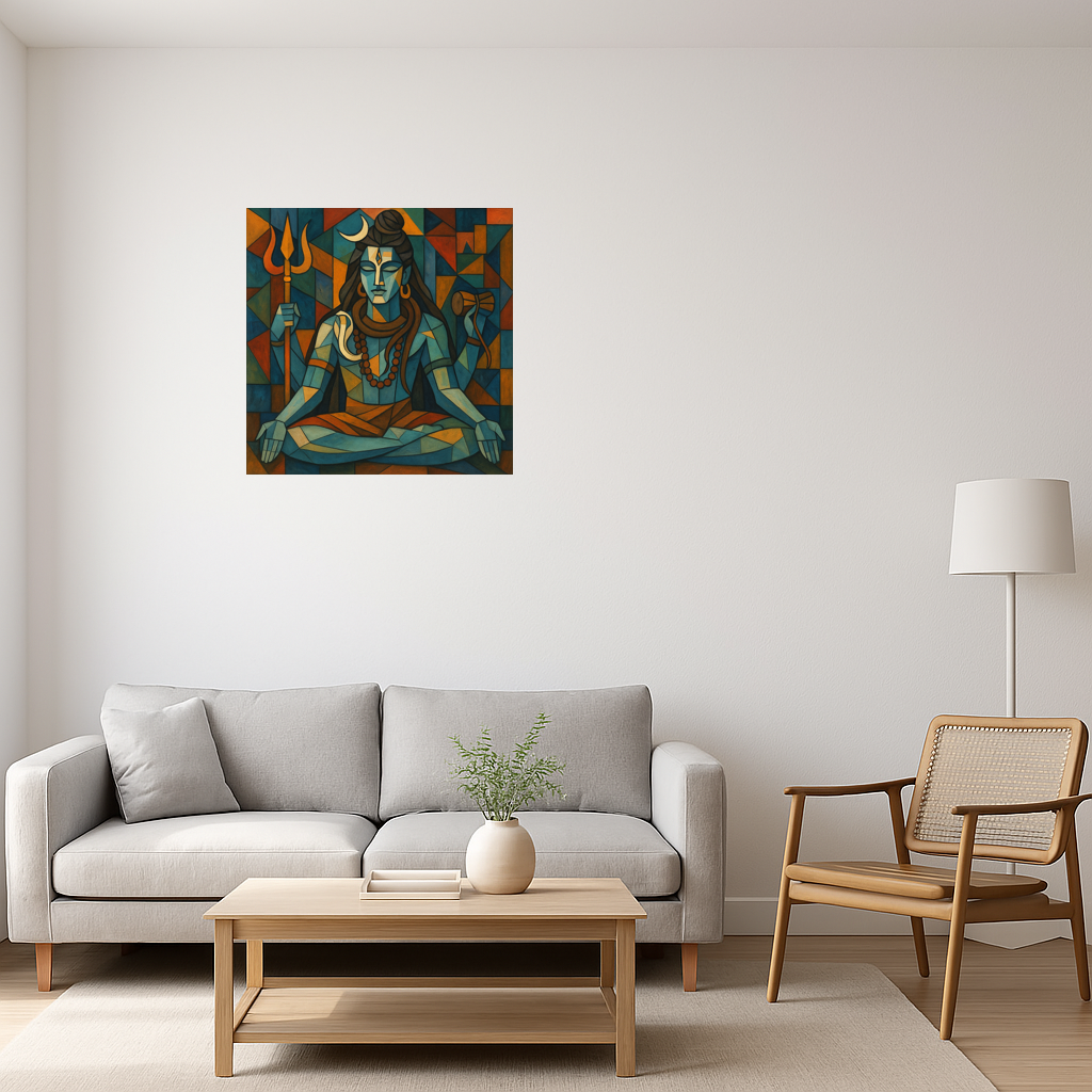 Lord Shiva Meditating