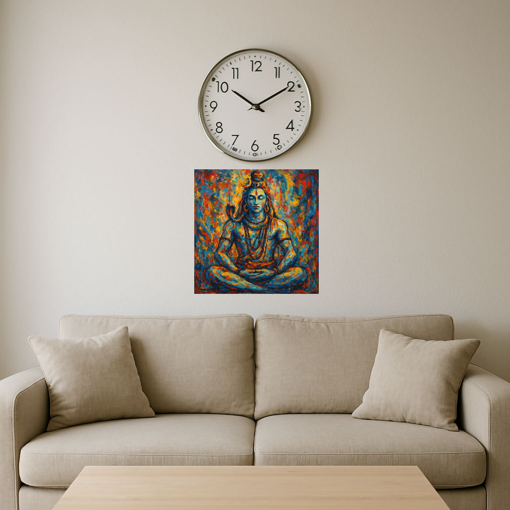 Lord Shiva Meditating