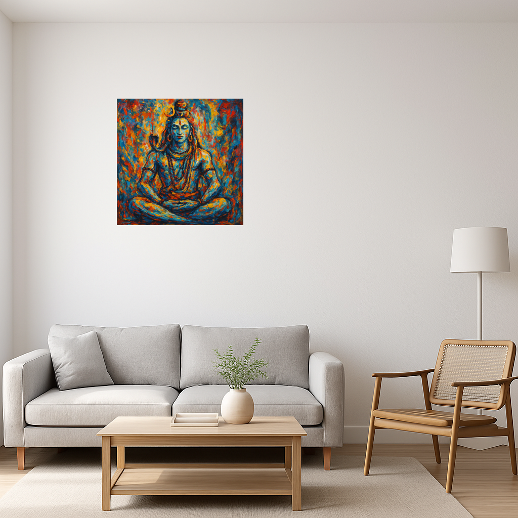 Lord Shiva Meditating