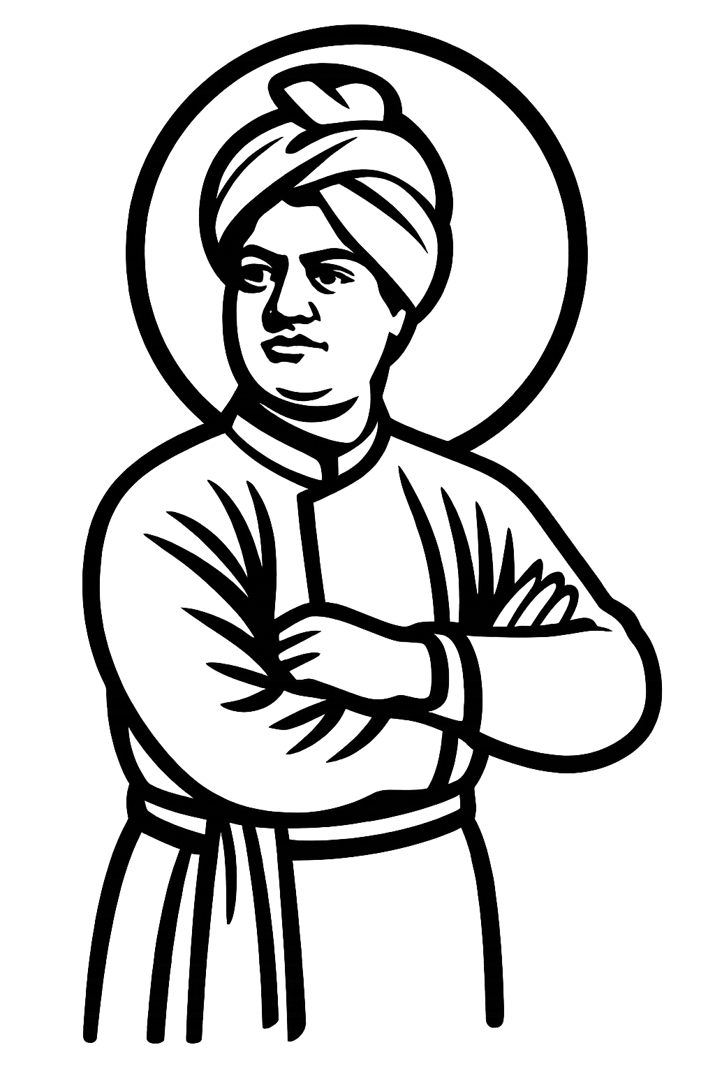 Minimalist Vivekananda