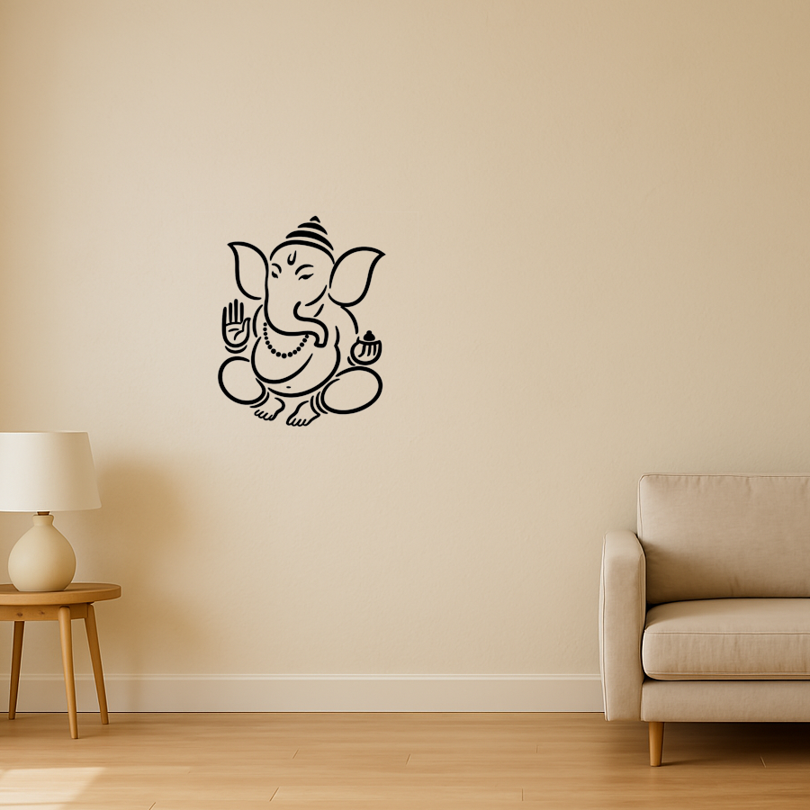 Minimalist Ganesha