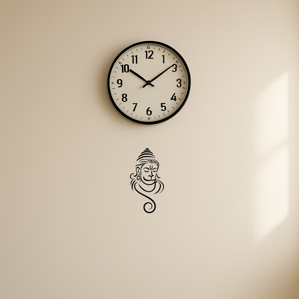 Minimalistic Hanuman