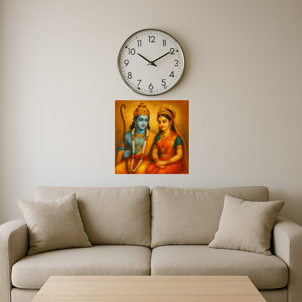 Ram with Sita