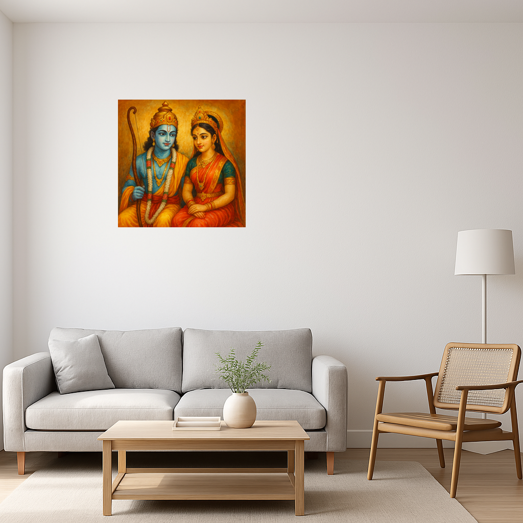 Ram with Sita