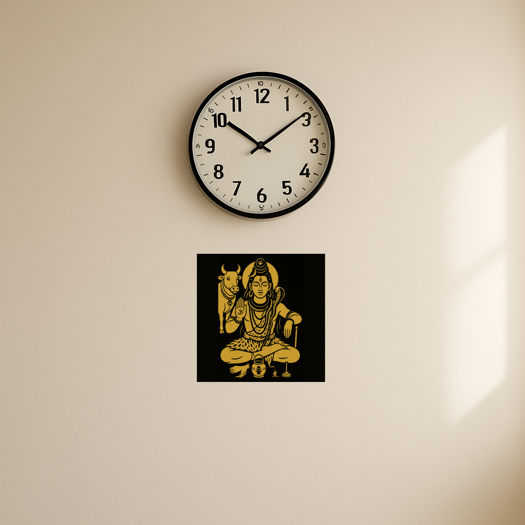 Lord Shiva with Nandhi