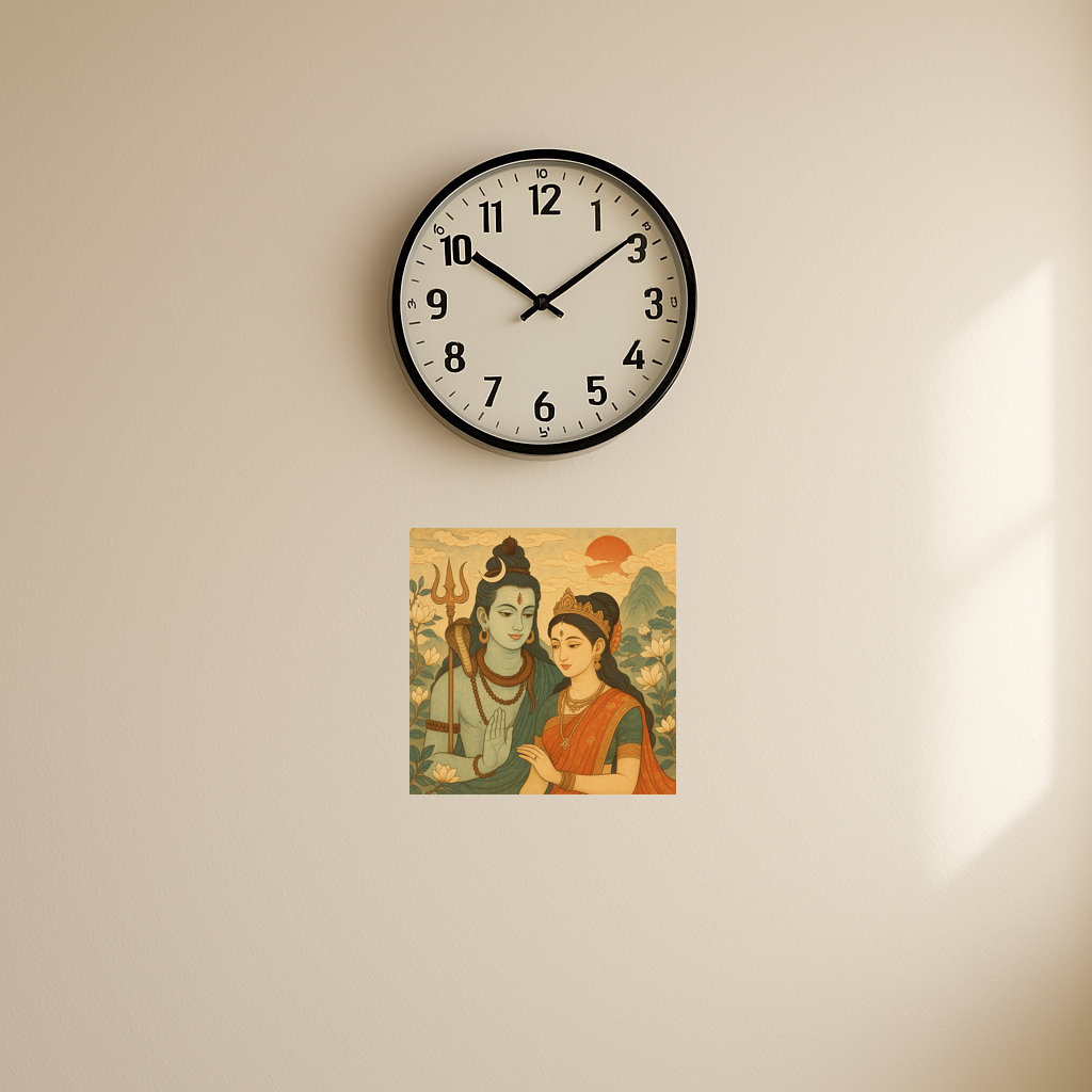 Lord Shiva with parvati