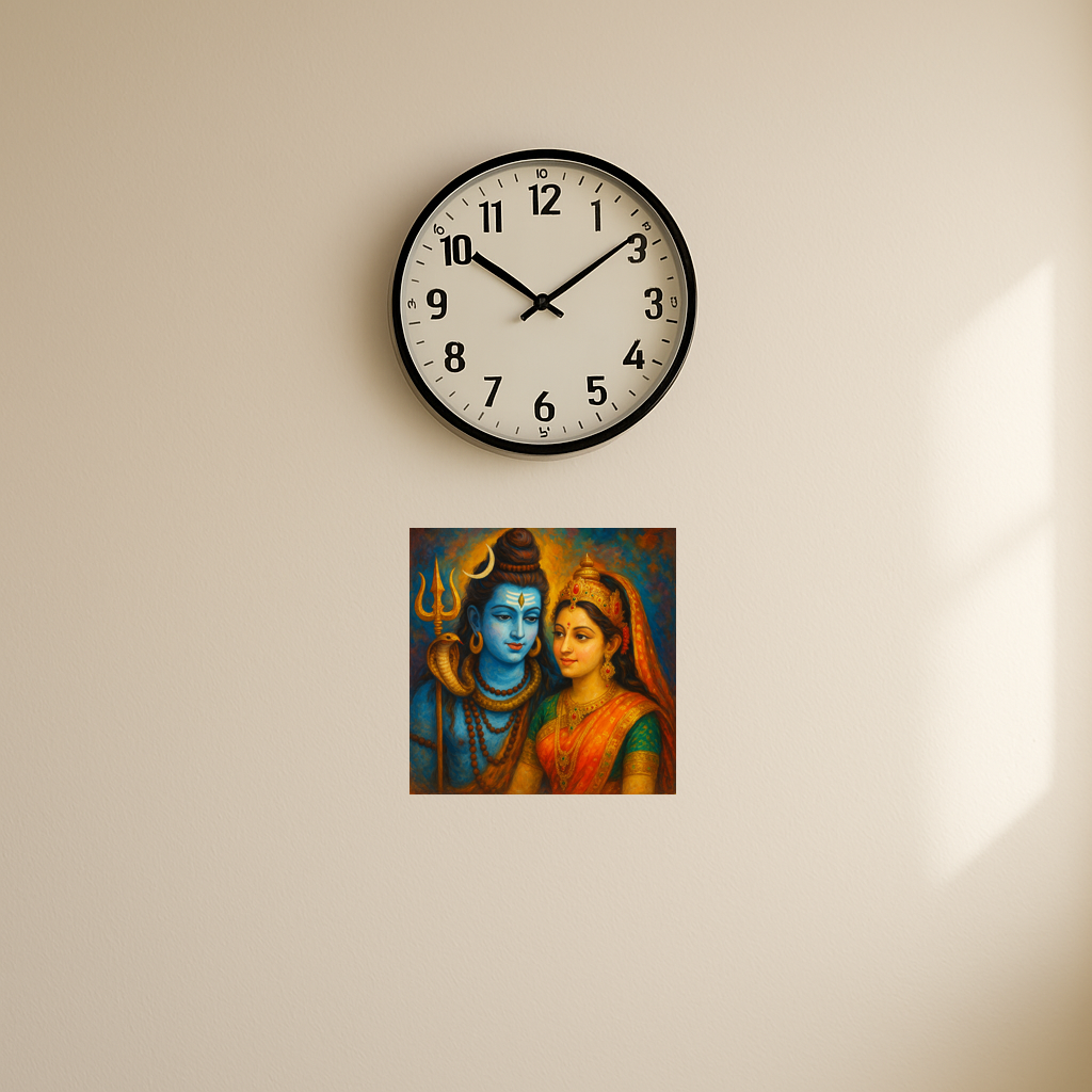Lord Shiva with Parvati