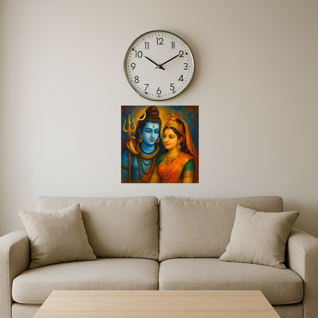Lord Shiva with Parvati