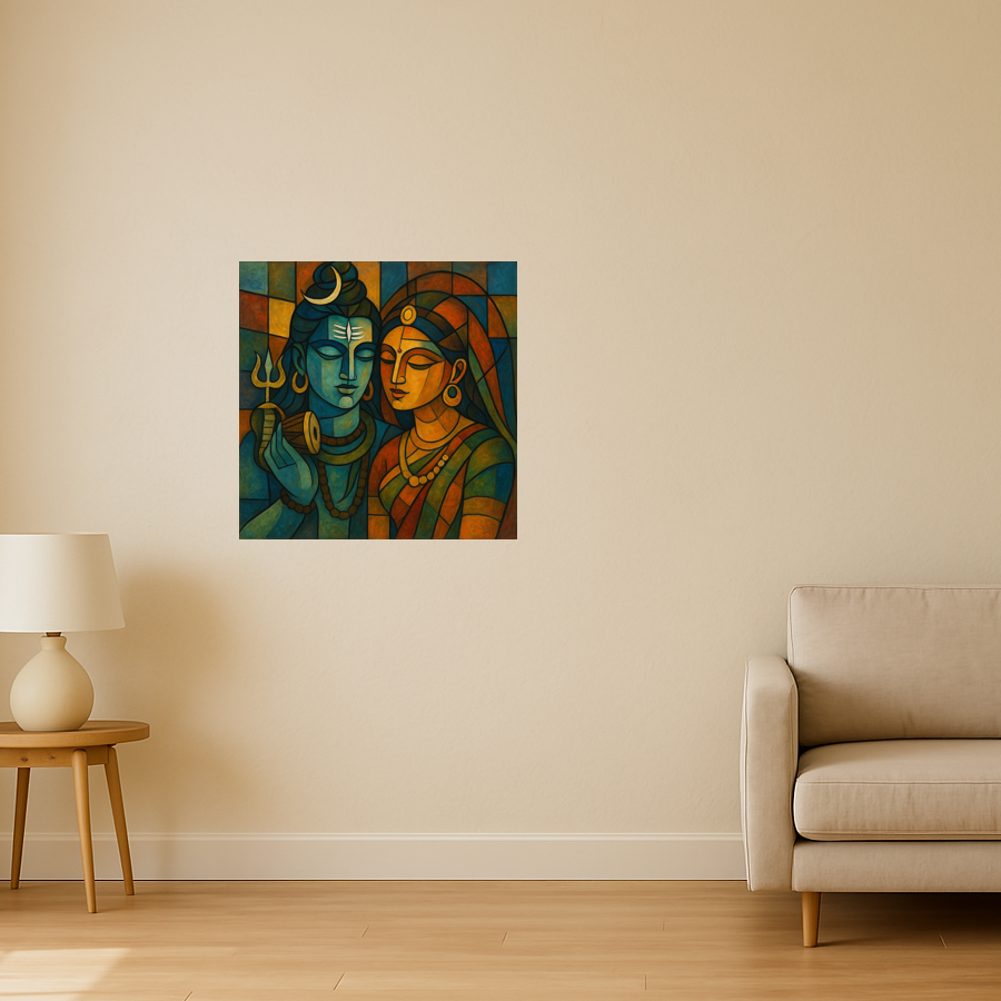 Lord Shiva with parvati