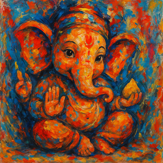 Cute Baby Ganesha