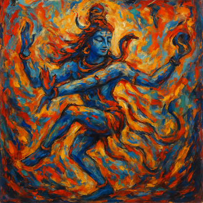 Lord Shiva Dancing