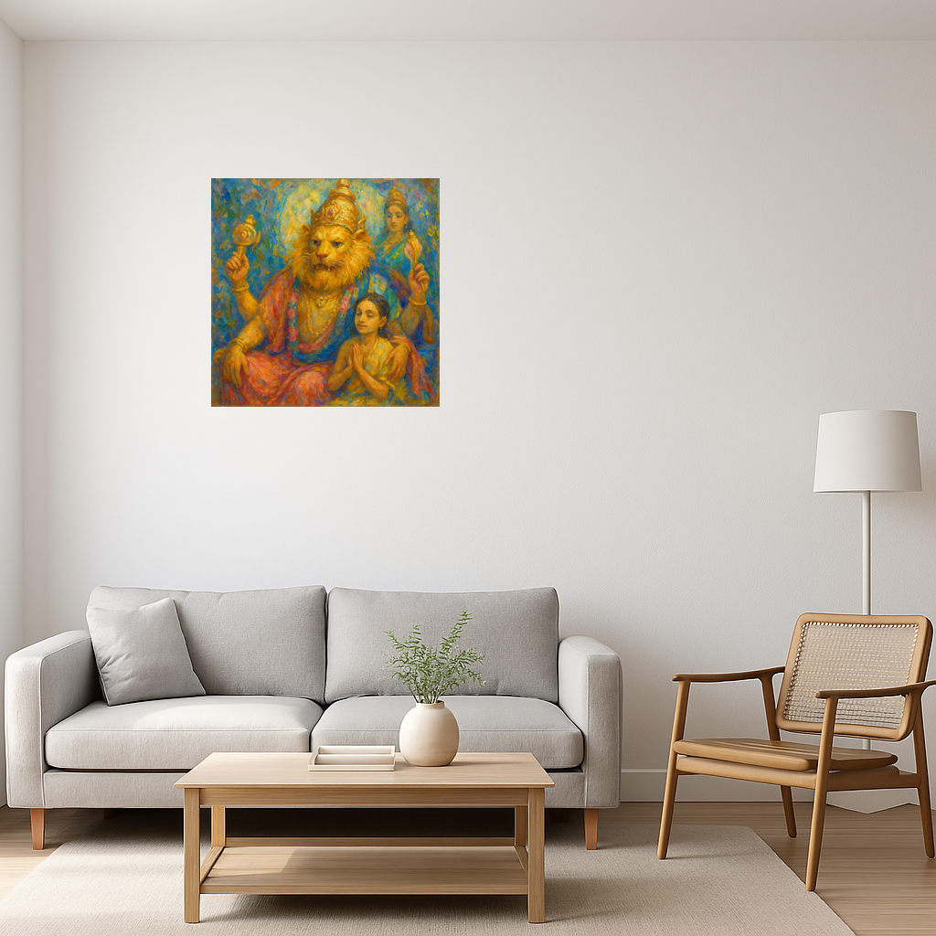 Lakshmi Narasimha and Prahalad