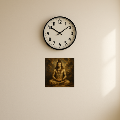 Lord Shiva Meditating