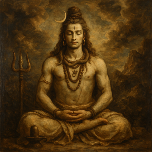 Lord Shiva Meditating