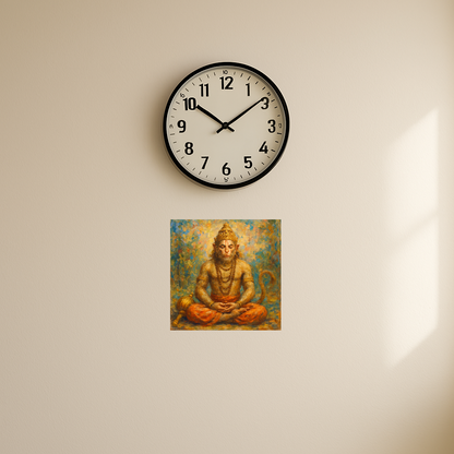 Lord Hanuman Meditating