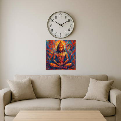 Lord Hanuman Meditating