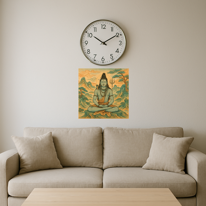 Lord Shiva Meditating