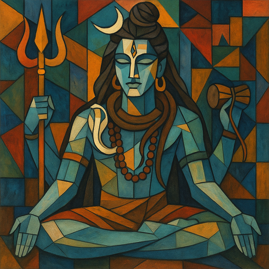 Lord Shiva Meditating
