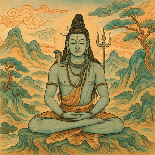 Lord Shiva Meditating