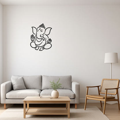 Minimalist Ganesha