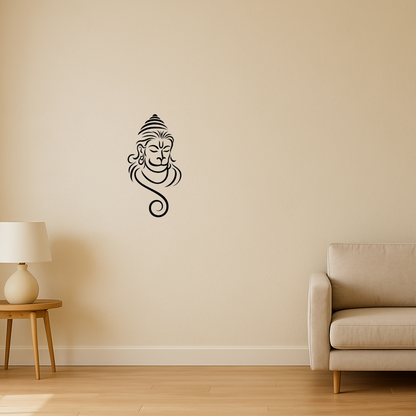 Minimalistic Hanuman