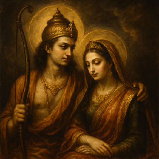 Lord Ram with Sita