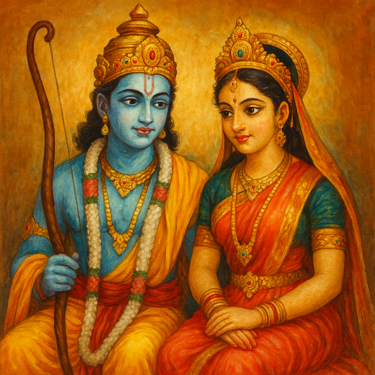 Ram with Sita