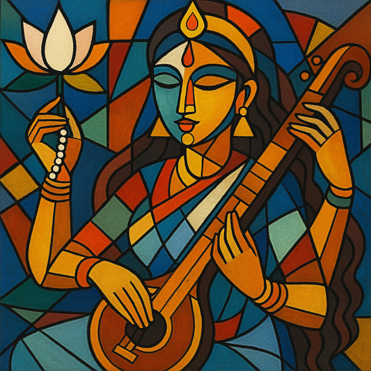 Goddess Saraswathi