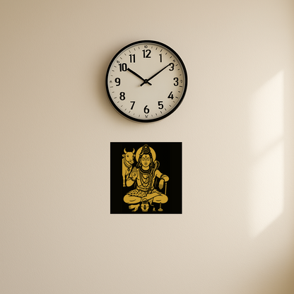 Lord Shiva with Nandhi