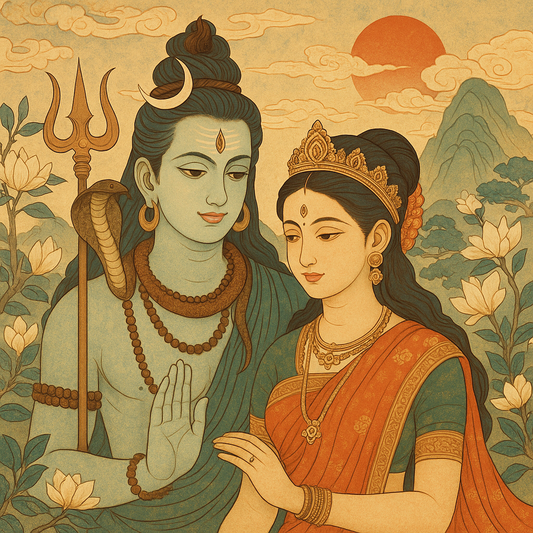 Lord Shiva with parvati