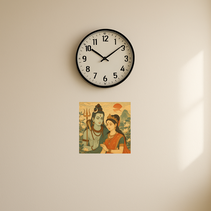 Lord Shiva with parvati