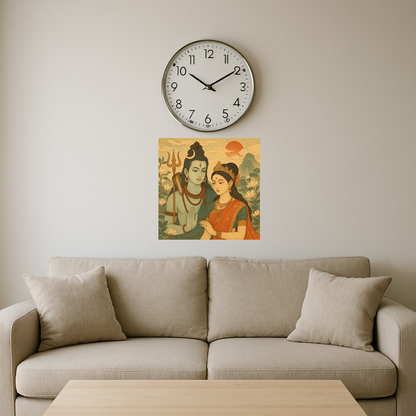 Lord Shiva with parvati