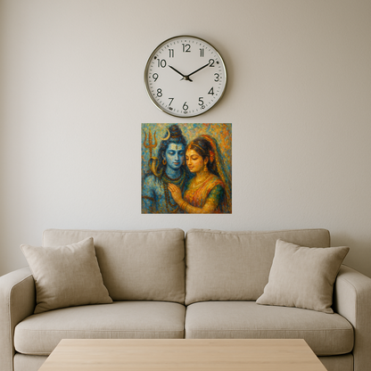Lord Shiva With Parvati